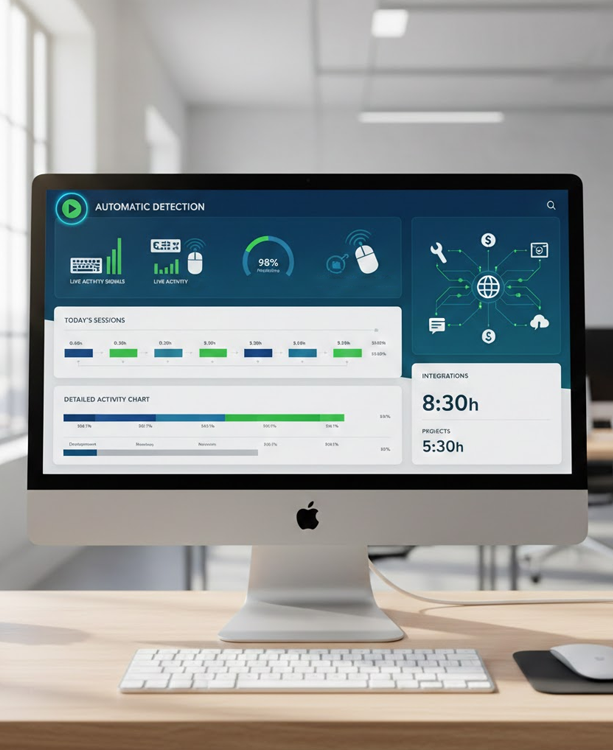 advantage of active Time Tracking Software