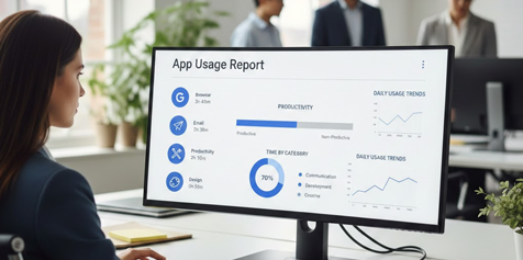 application usage for employees