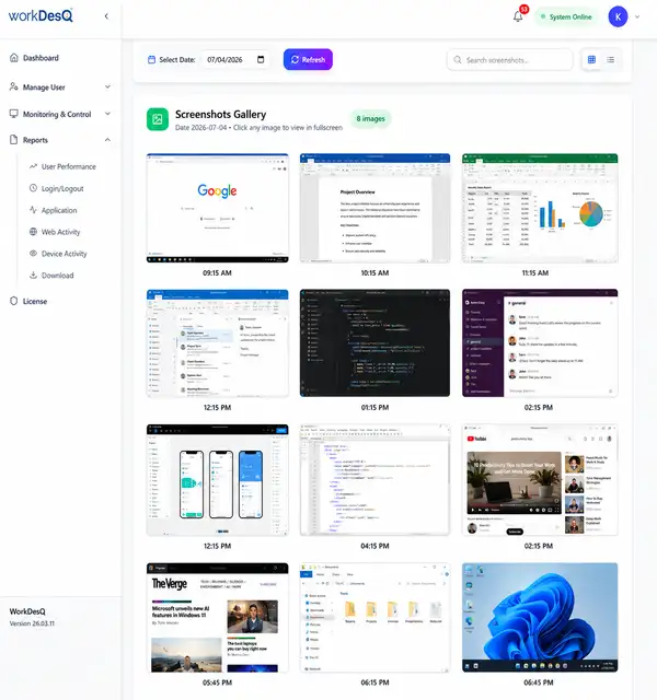 screen monitoring software