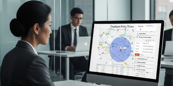 attendance with location tracking