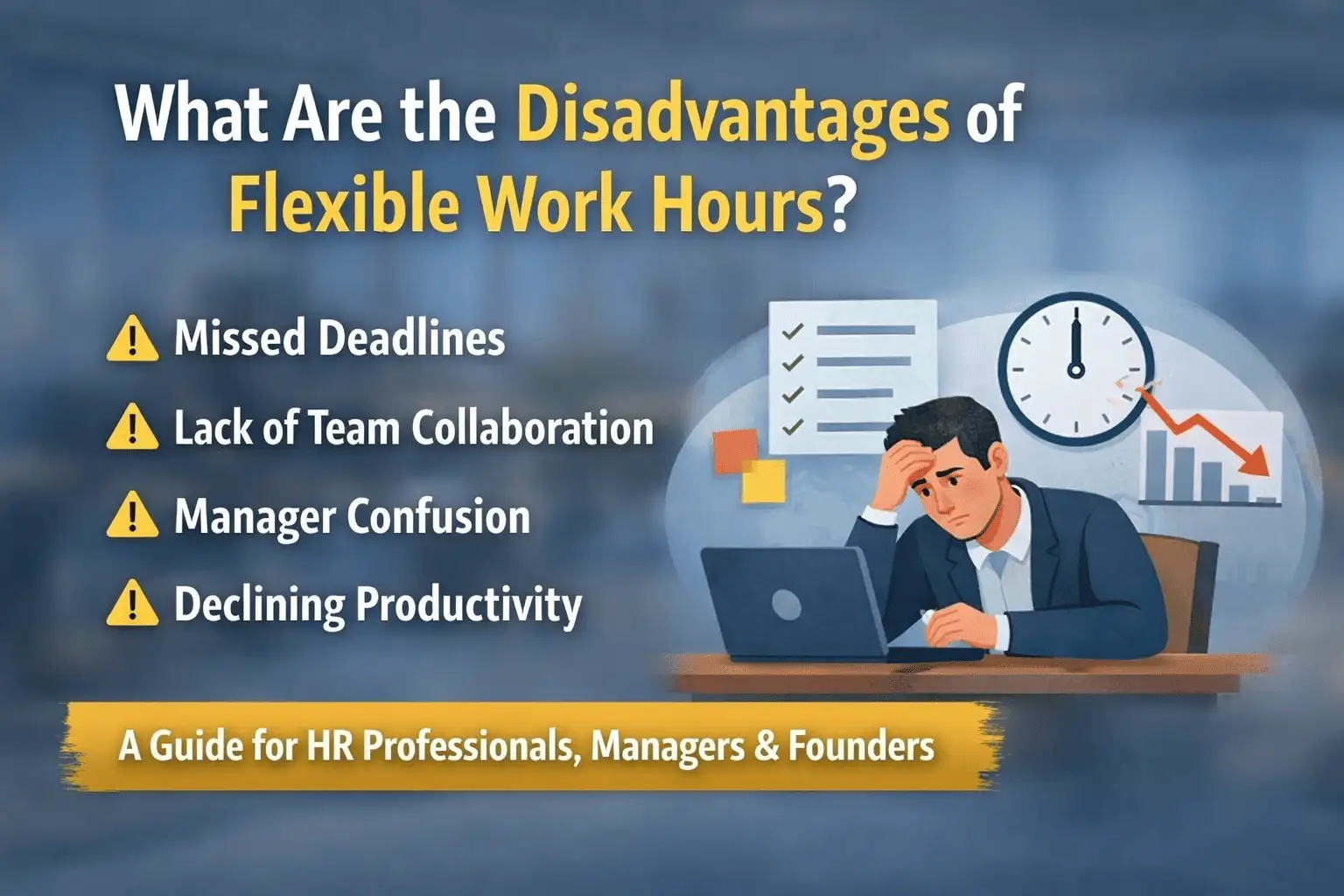 Disadvantages of Flexible Work Hours