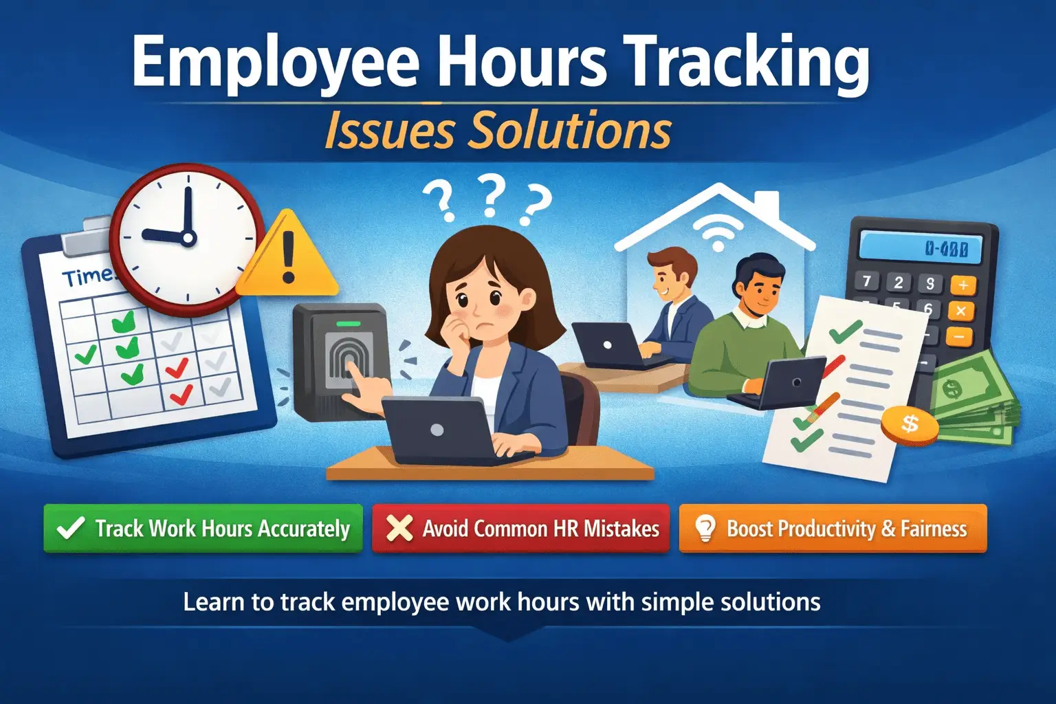 Employee Hours Tracking Issues Solutions
