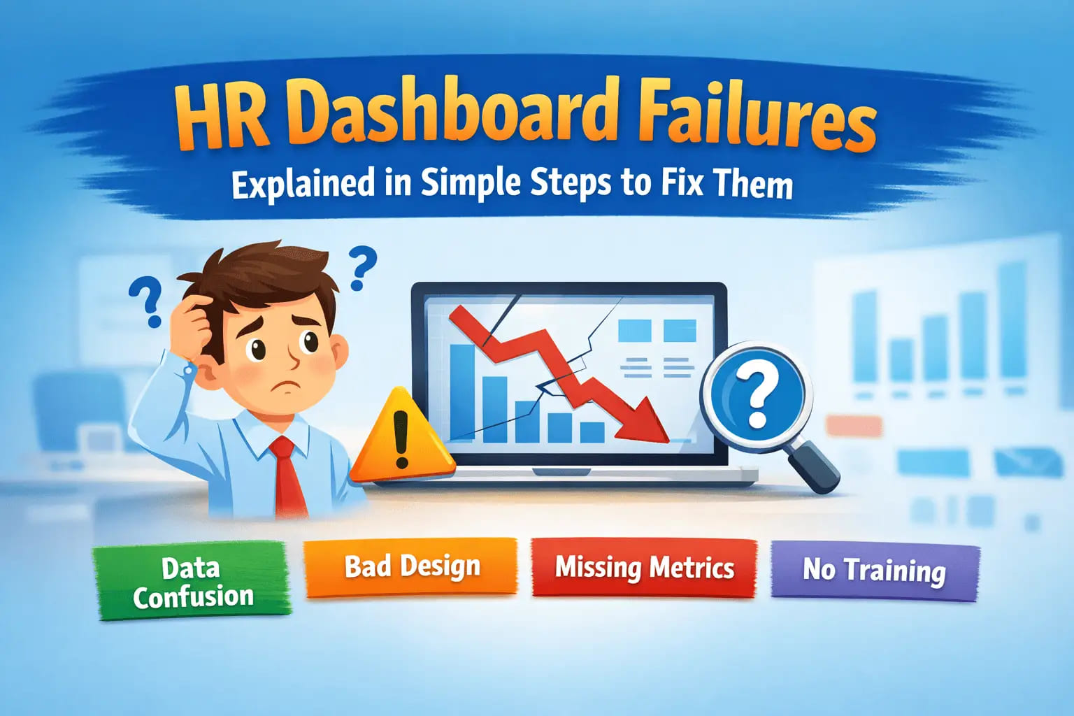 Why HR Dashboards Fail and How to Fix Them Easily