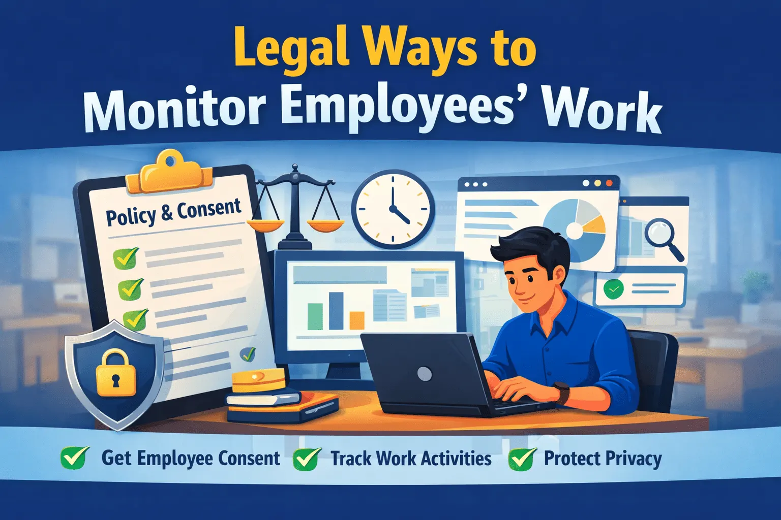 Legal Ways to Monitor Employees Work