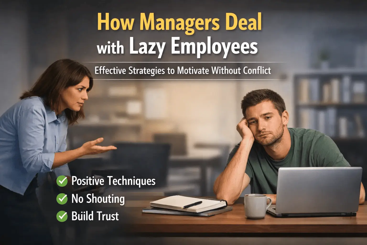 Managers Deal with Lazy Employees