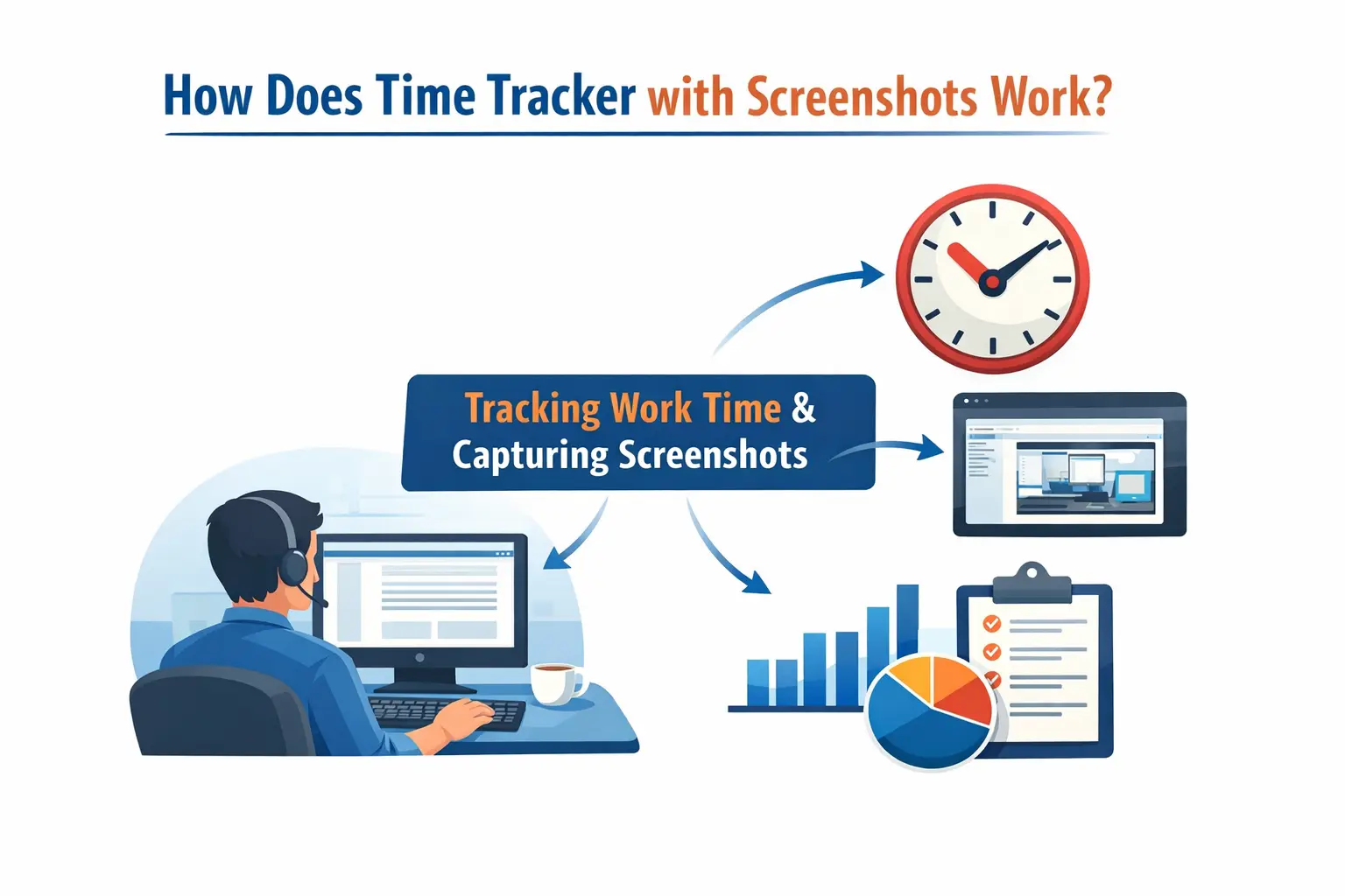 Time Tracker with Screenshots Work