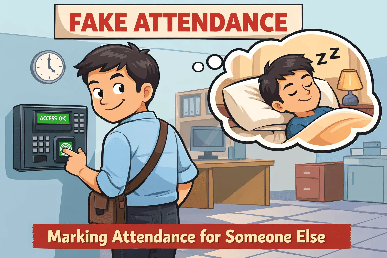 How to Stop Fake Attendance by Employees
