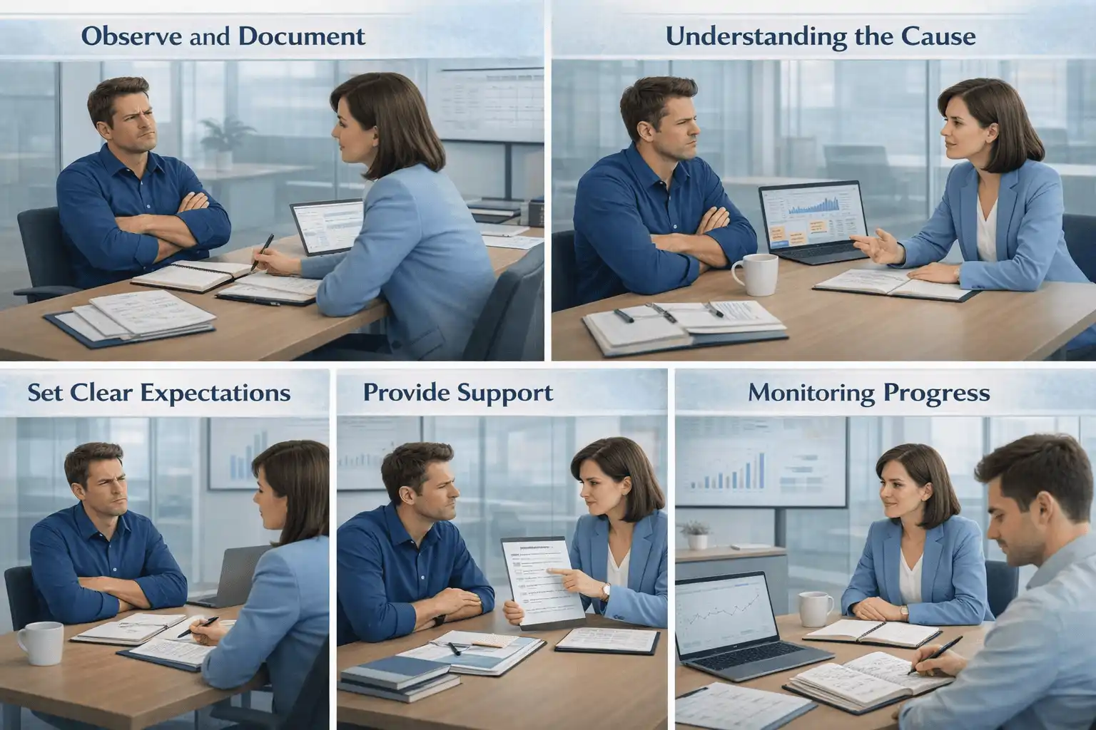 HR managing negative employee