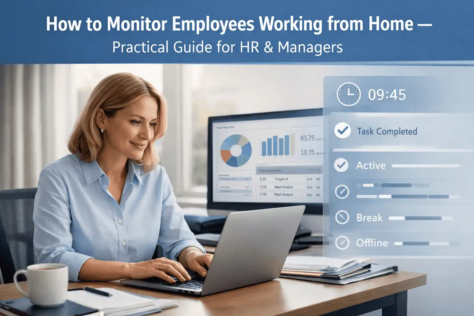 How to Monitor Employees Working from Home