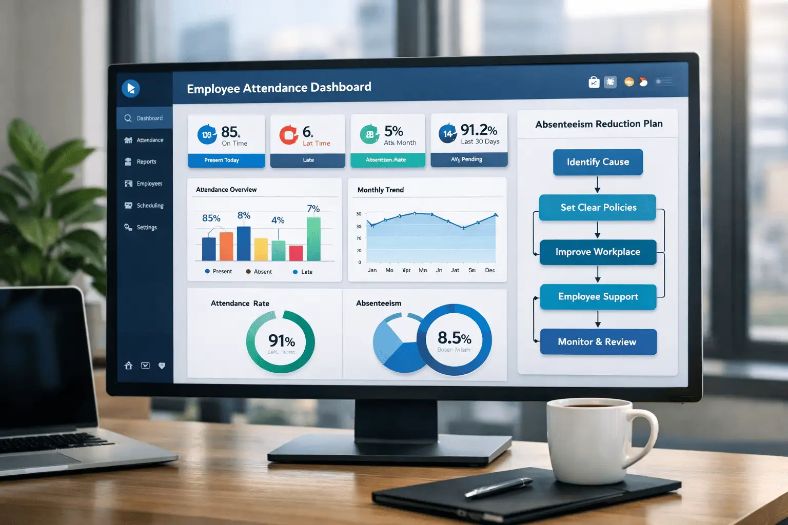 Simple Steps to Reduce Employee Absenteeism