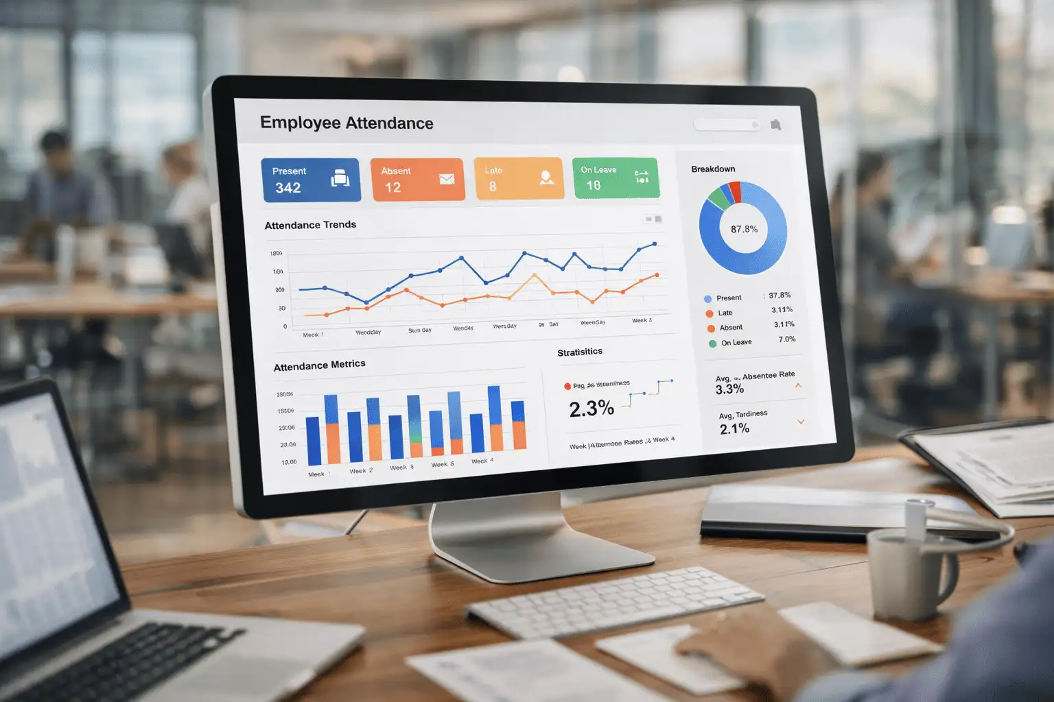 attendance tracking dashboard