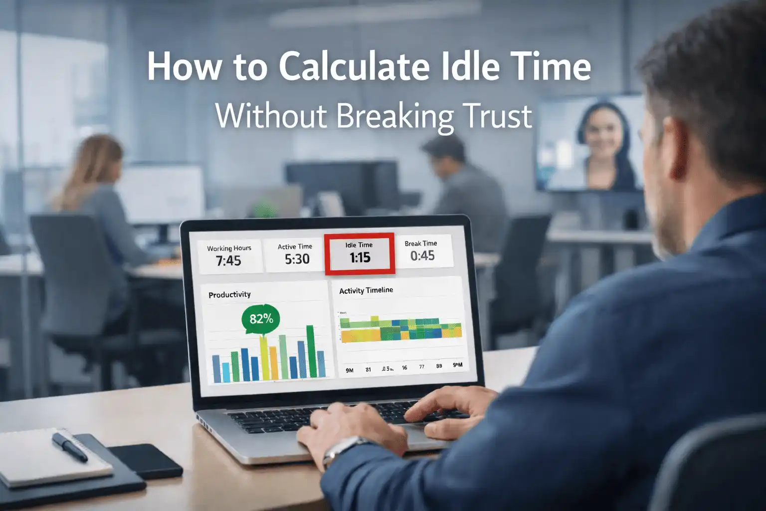 calculate idle time