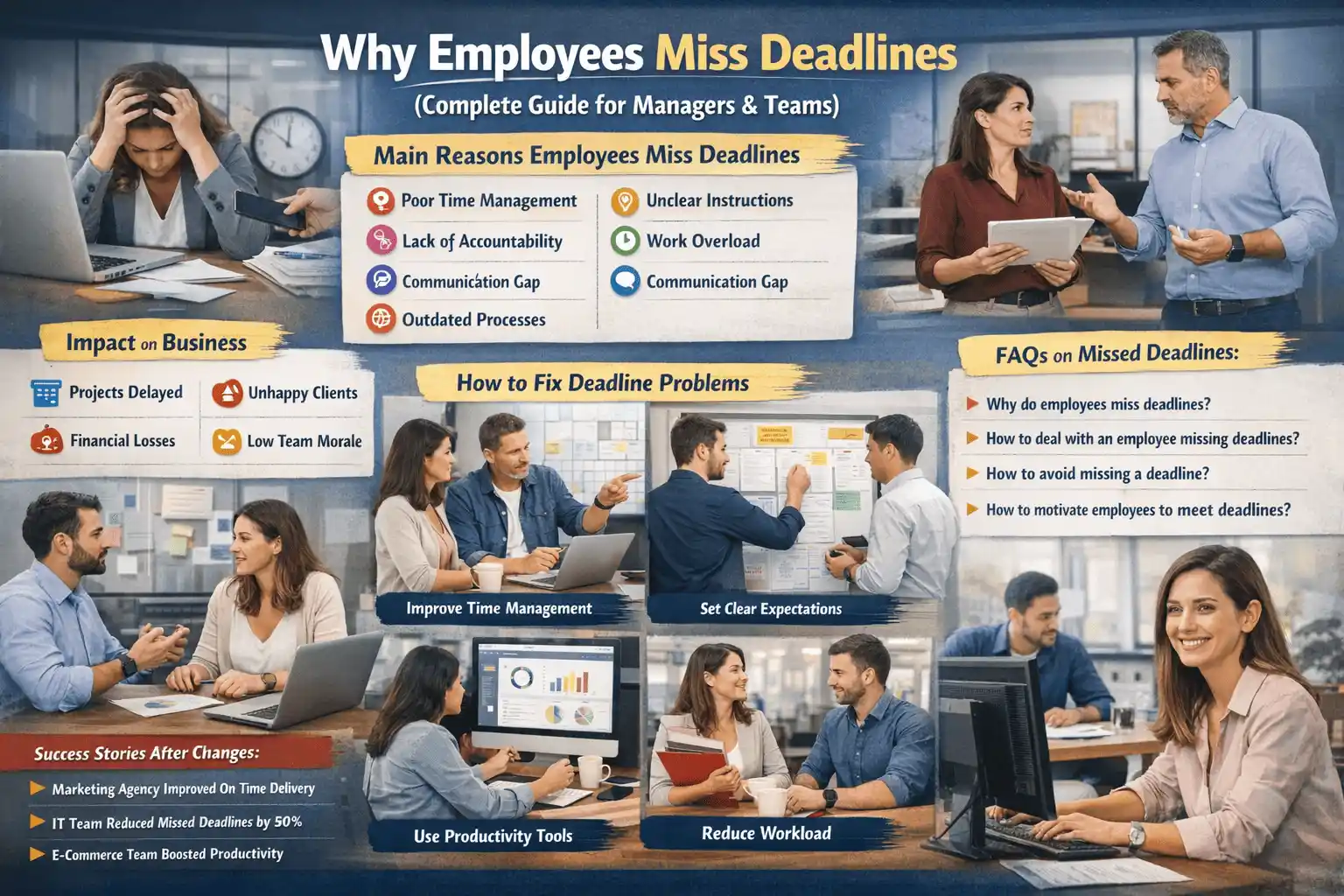Why Employees Miss Deadlines