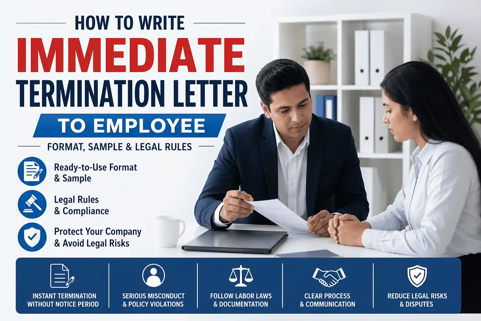 Immediate Termination Letter to Employee