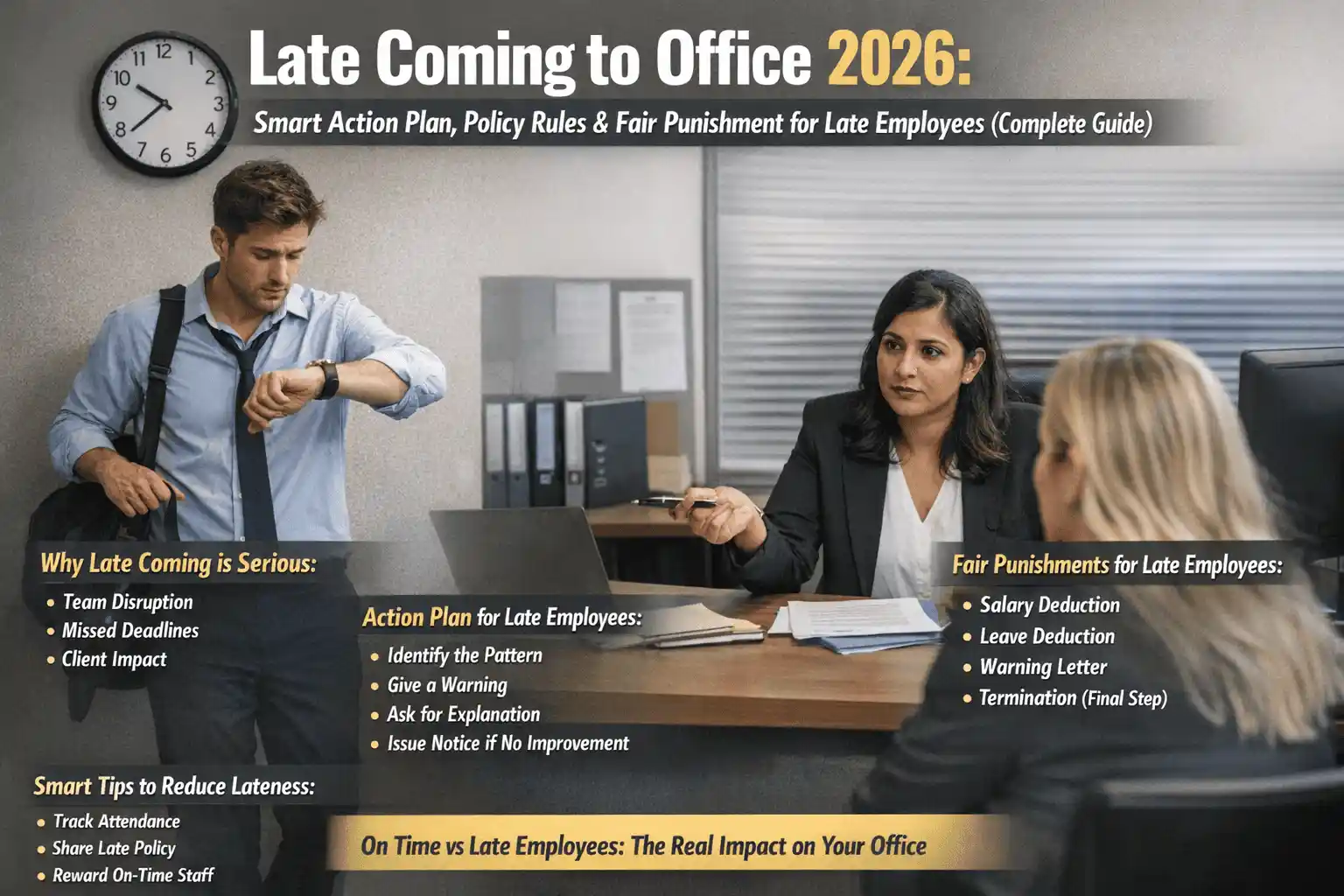 Late Coming to Office