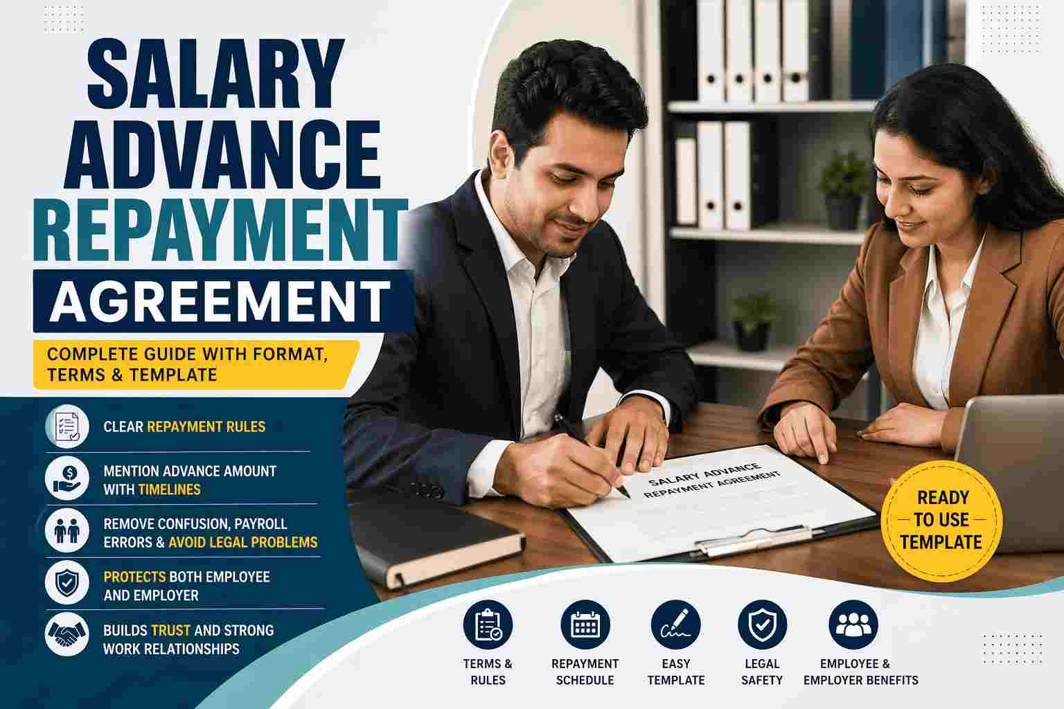 Salary Advance Repayment Agreement Format Template