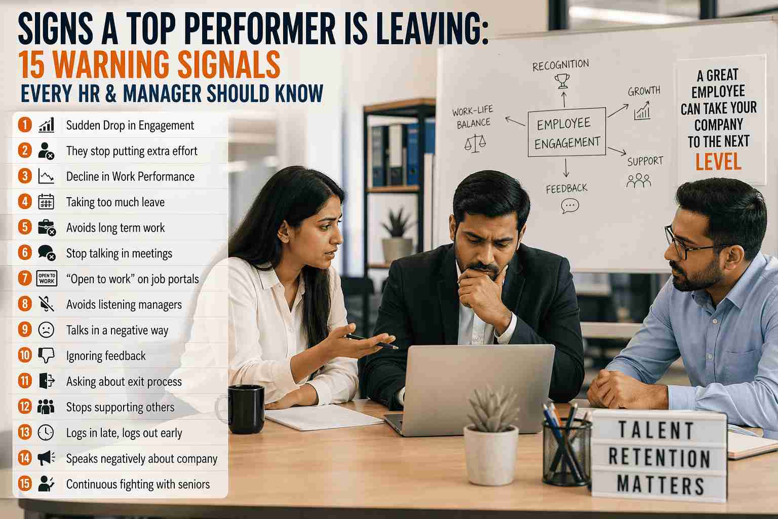 Signs a Top Performer is Leaving: 15 Red Signs