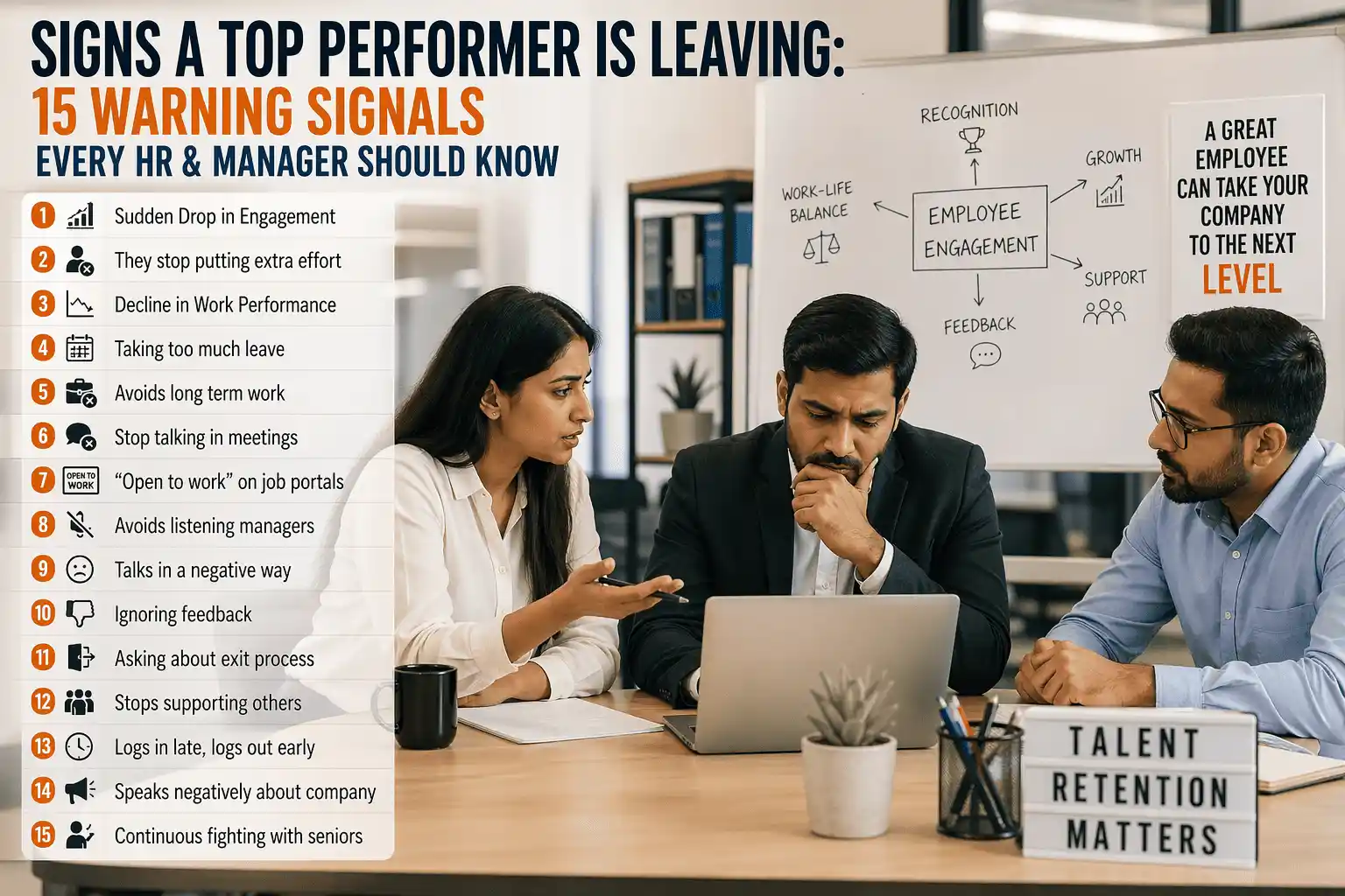 Signs a Top Performer is Leaving