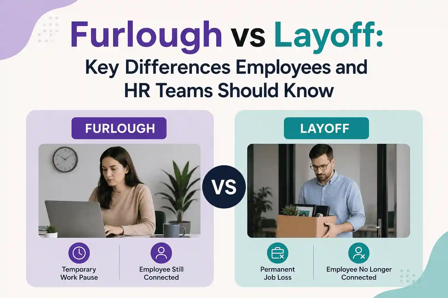 Furlough vs Layoff