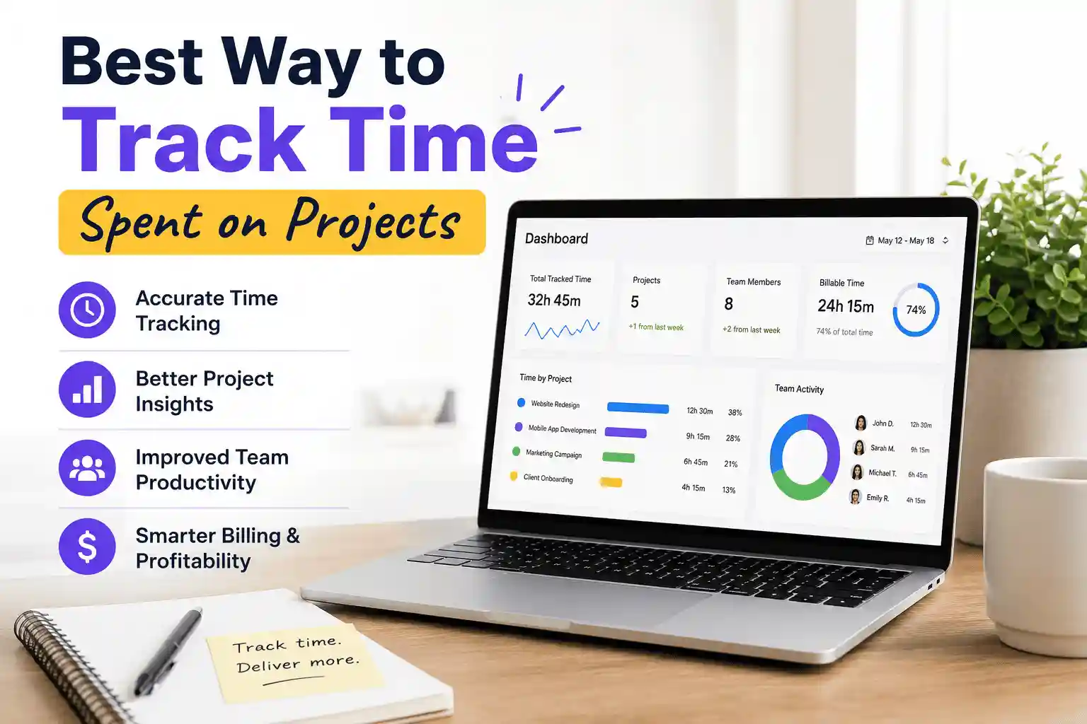 Best Way to Track Time Spent on Projects