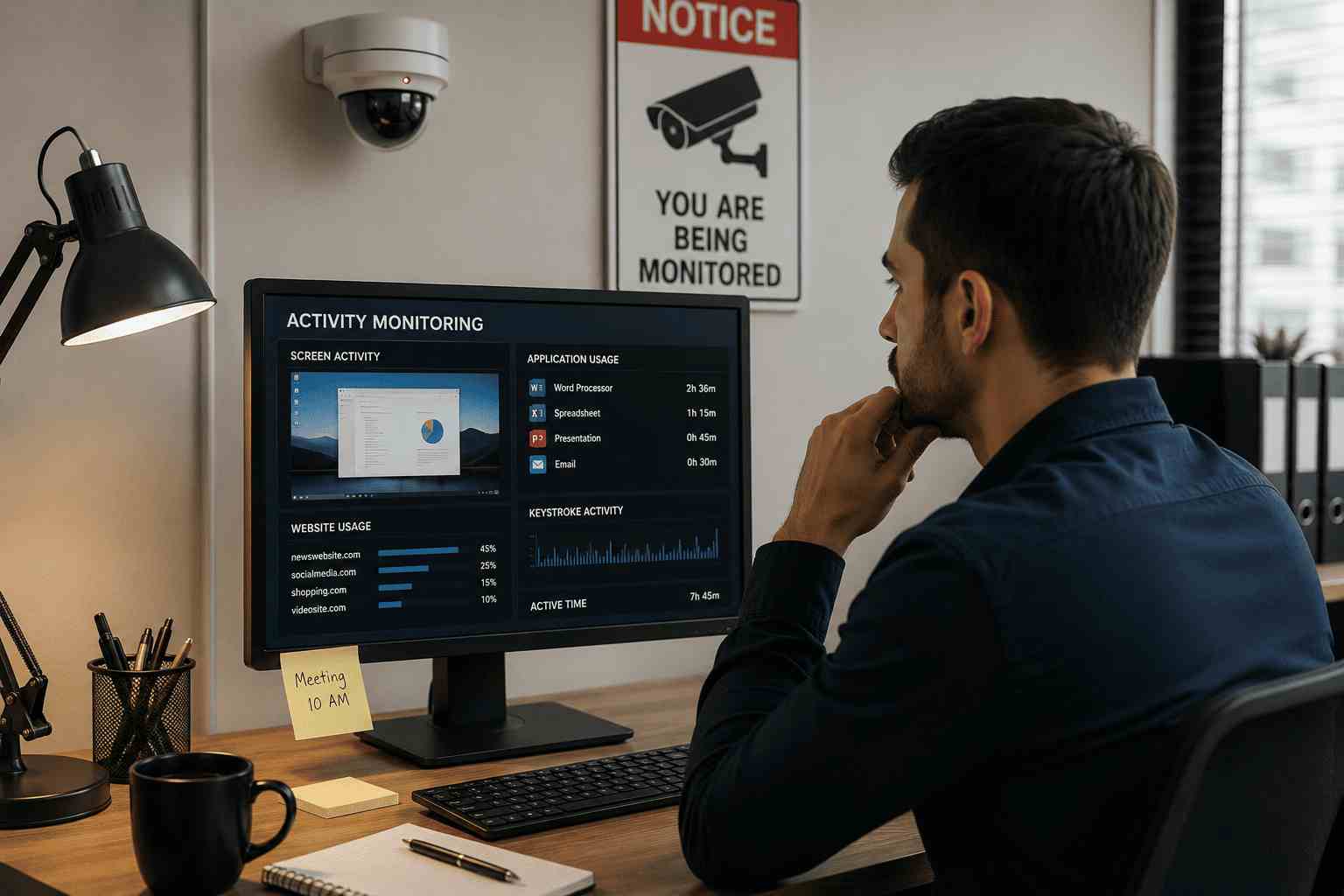 Signs You Are Being Monitored at Work: 10 Warning Signs