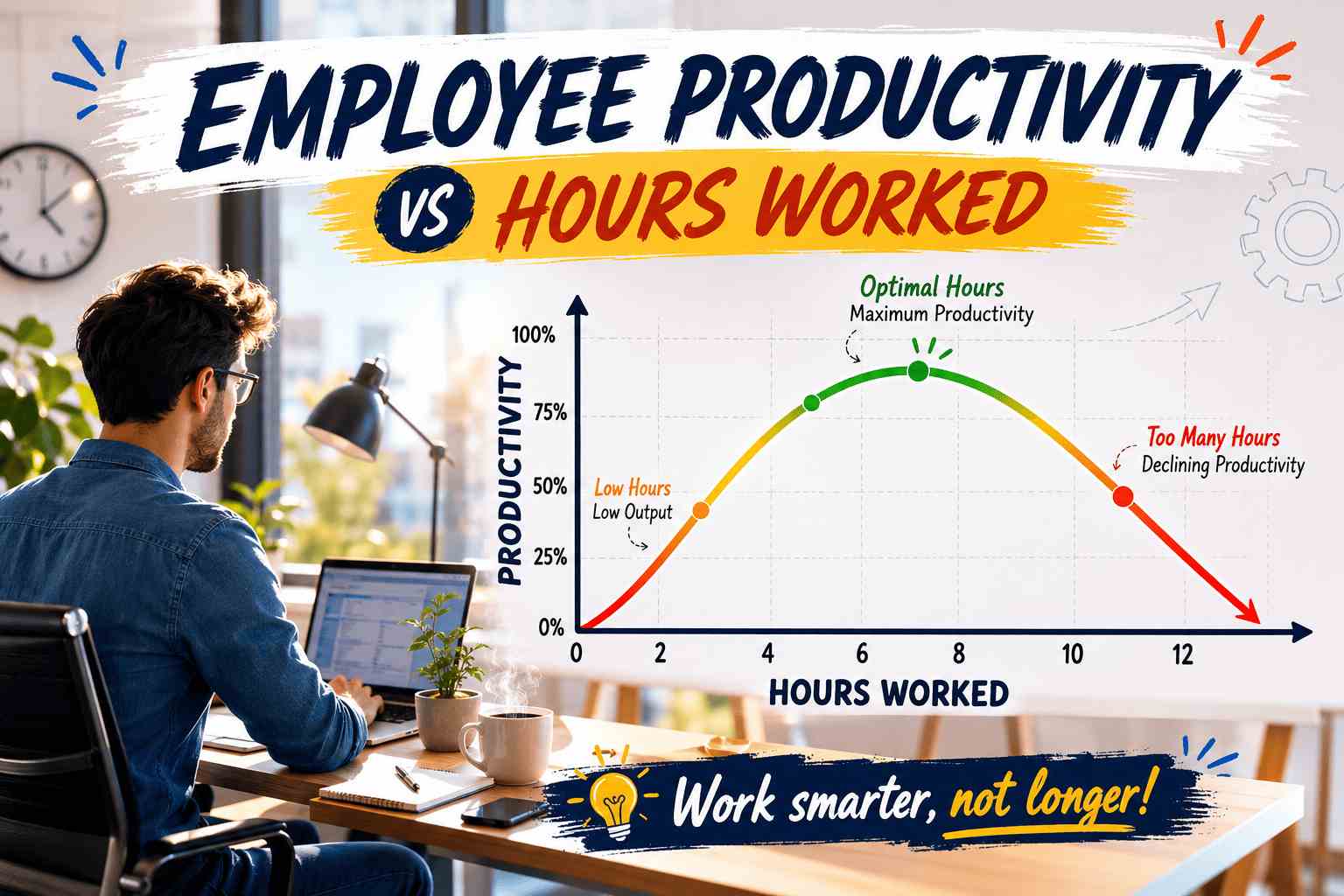 Employee Productivity vs Hours Worked: What Matters Most