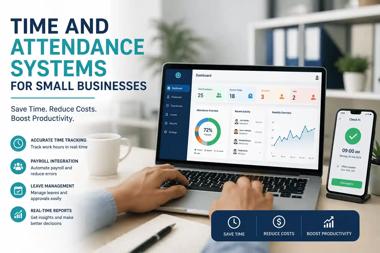 Time and Attendance Systems for Small Businesses