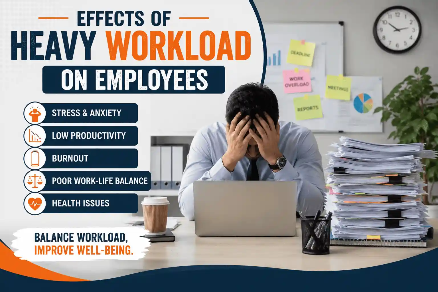 Effects of Heavy Workload on Employees
