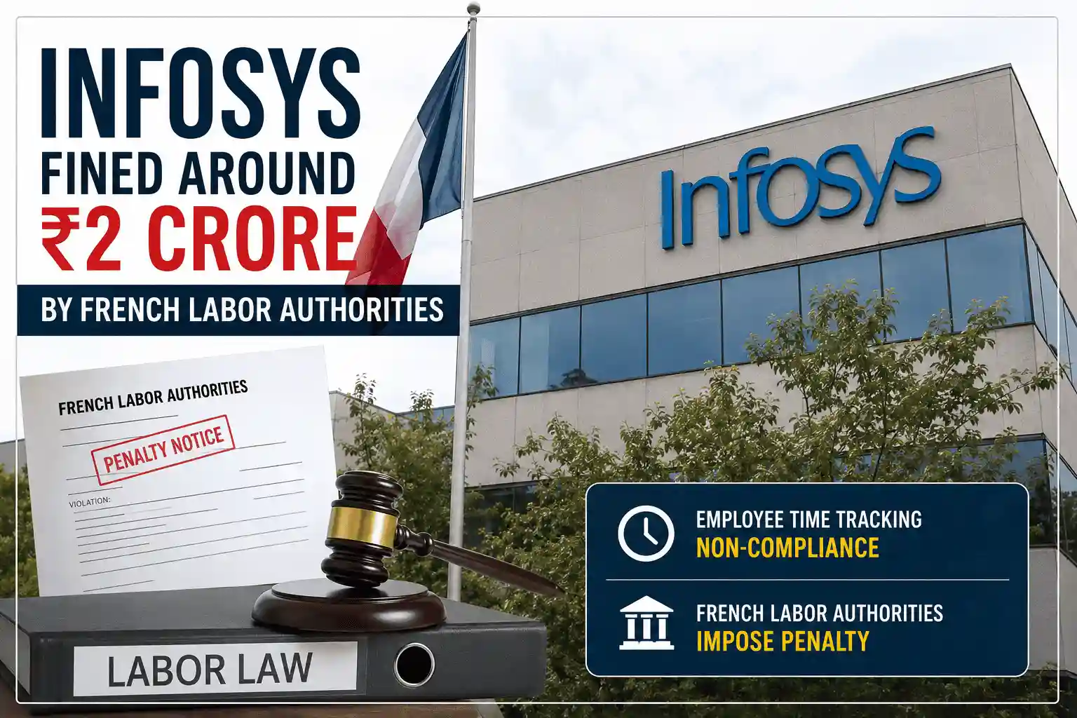 Infosys Fined By French Authorities
