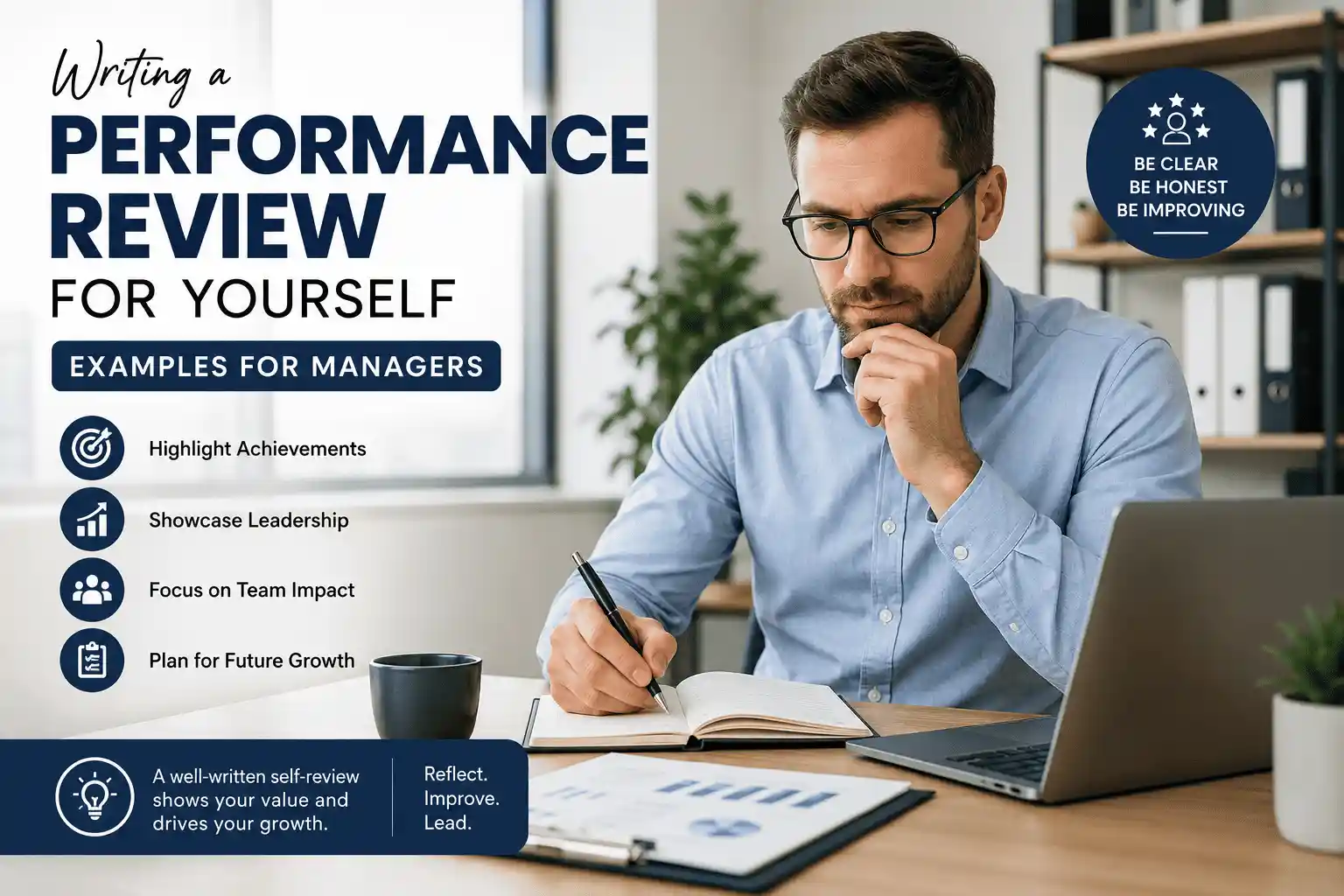 Performance Review for Yourself Examples for Managers