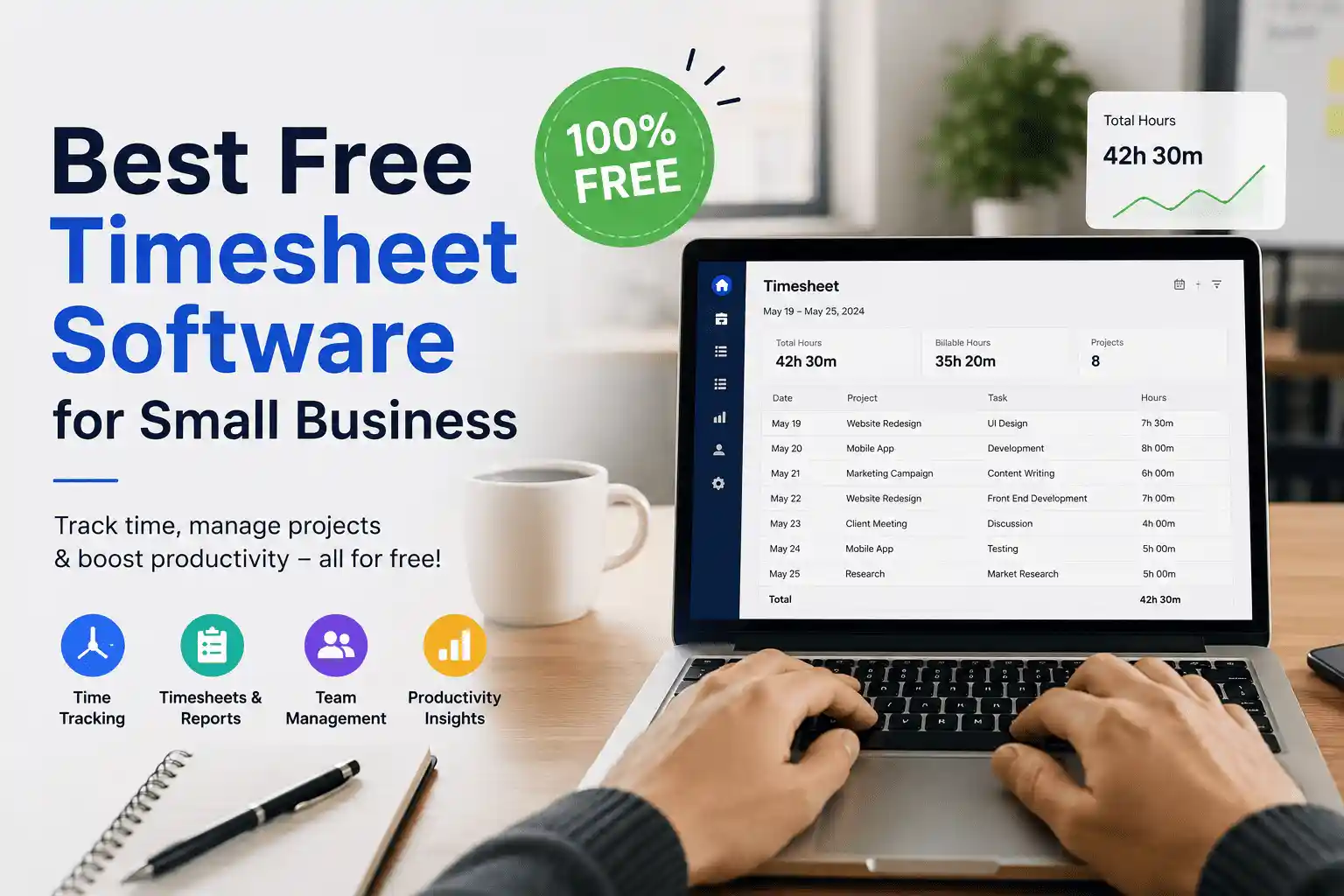 Free online timesheet software