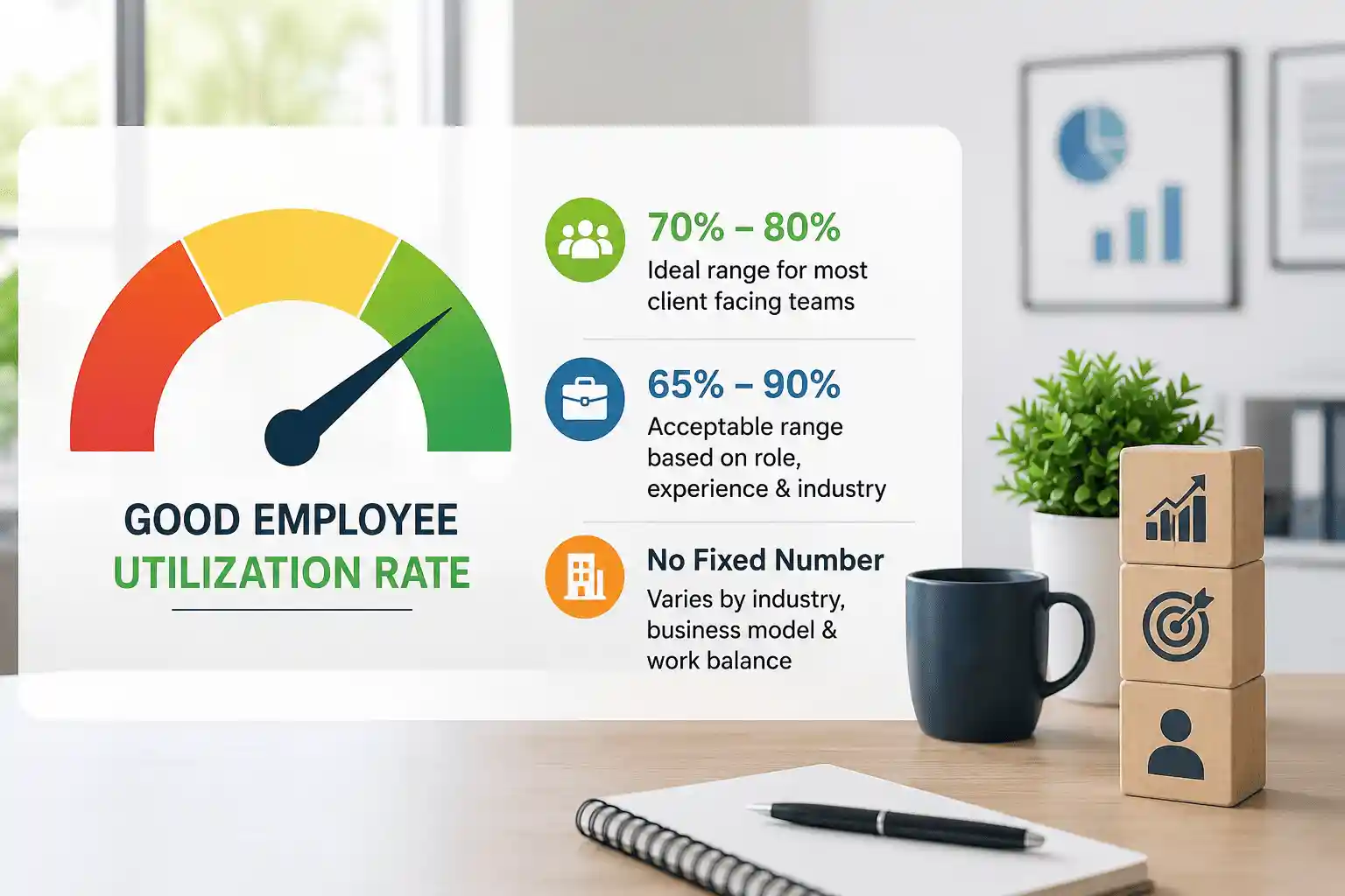 Good Employee Utilization Percentage