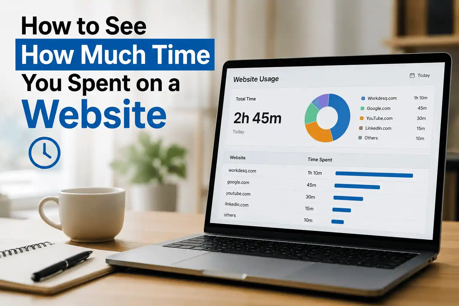 Website Time Tracking Dashboard